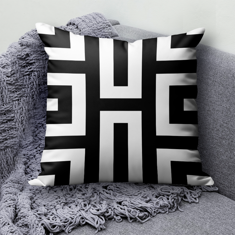 Obsidian weave- cushions