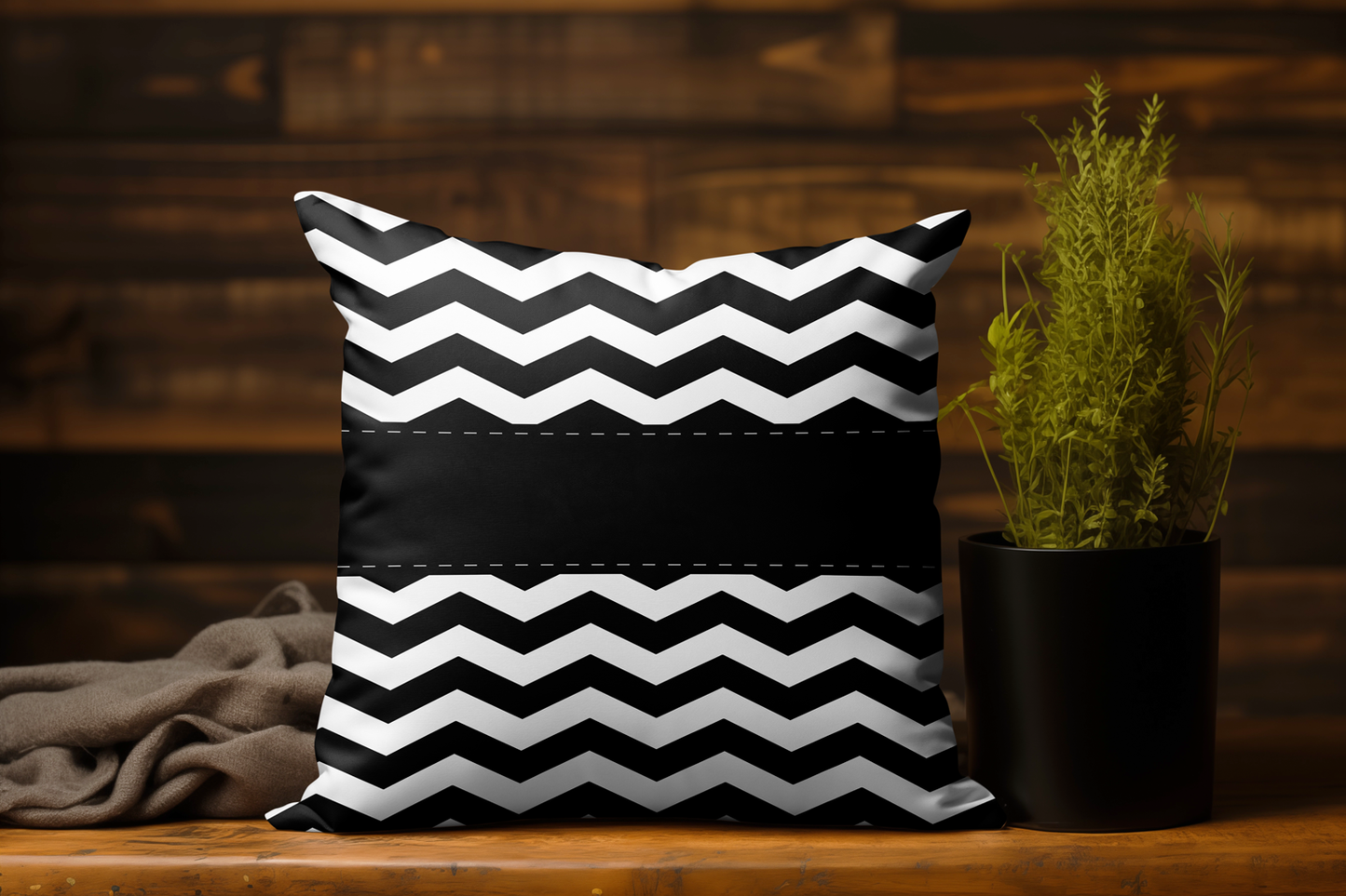 Monochromatic  Muse - cushion