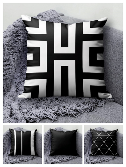 Obsidian weave- cushions